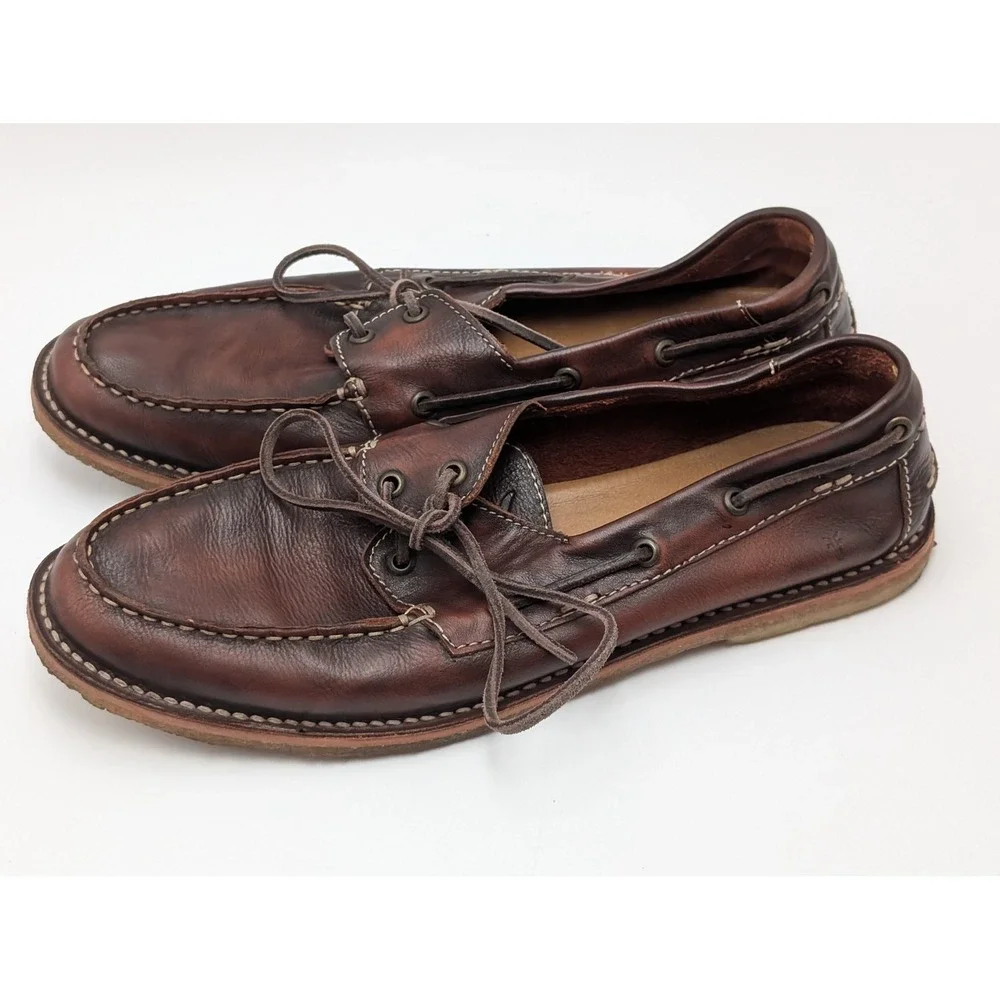 Frye boat shoes